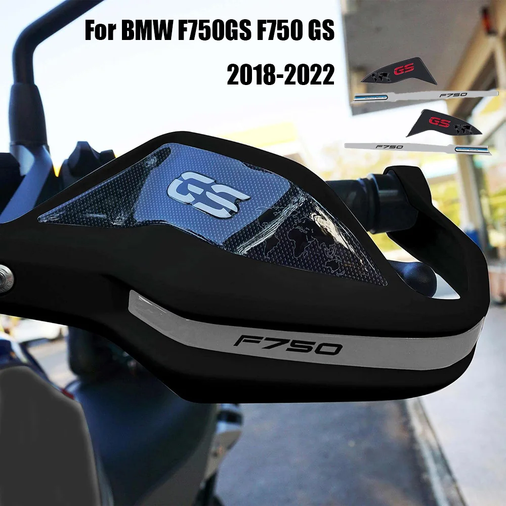 

For BMW F750GS F750 GS 2018-2021 2022 3D Resin Waterproof Handguard Protectors Stickers Motorcycle Handguard Decal