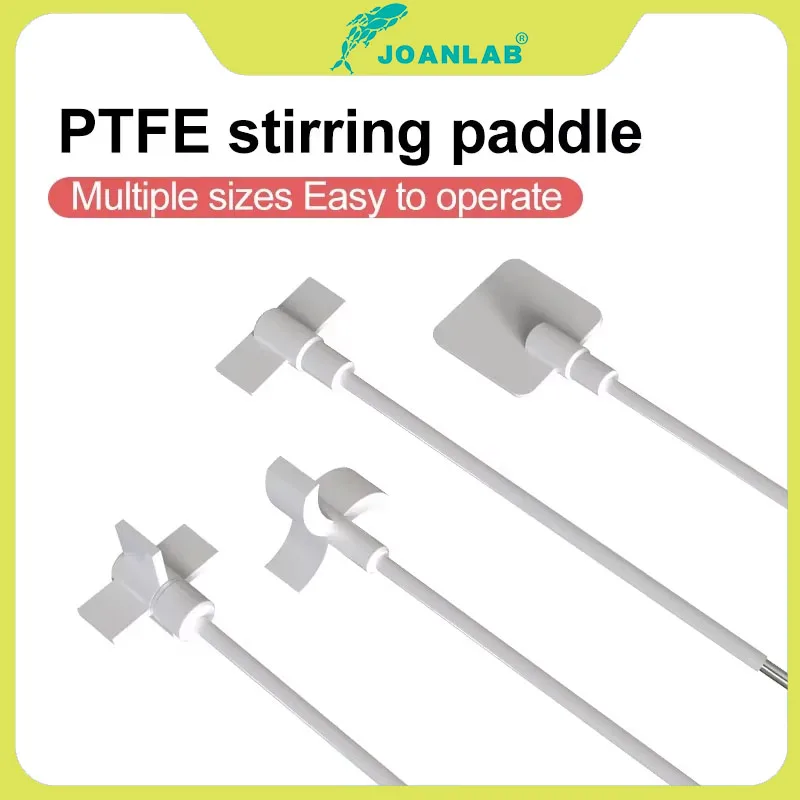 JOANLAB PTFE 350mm Stirring Rod Stirring Blade Stirring Paddle Laboratory Supplies For Overhead Stirrer Mixer