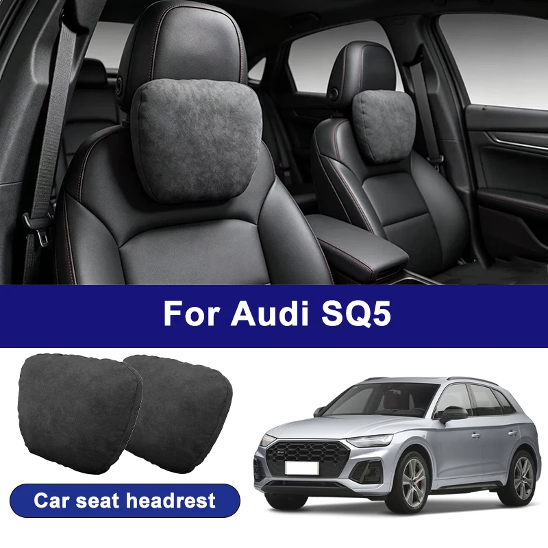 

For Audi SQ5 car headrests, soft universal adjustable car seat pillows, car neck pillow cushions, car accessories