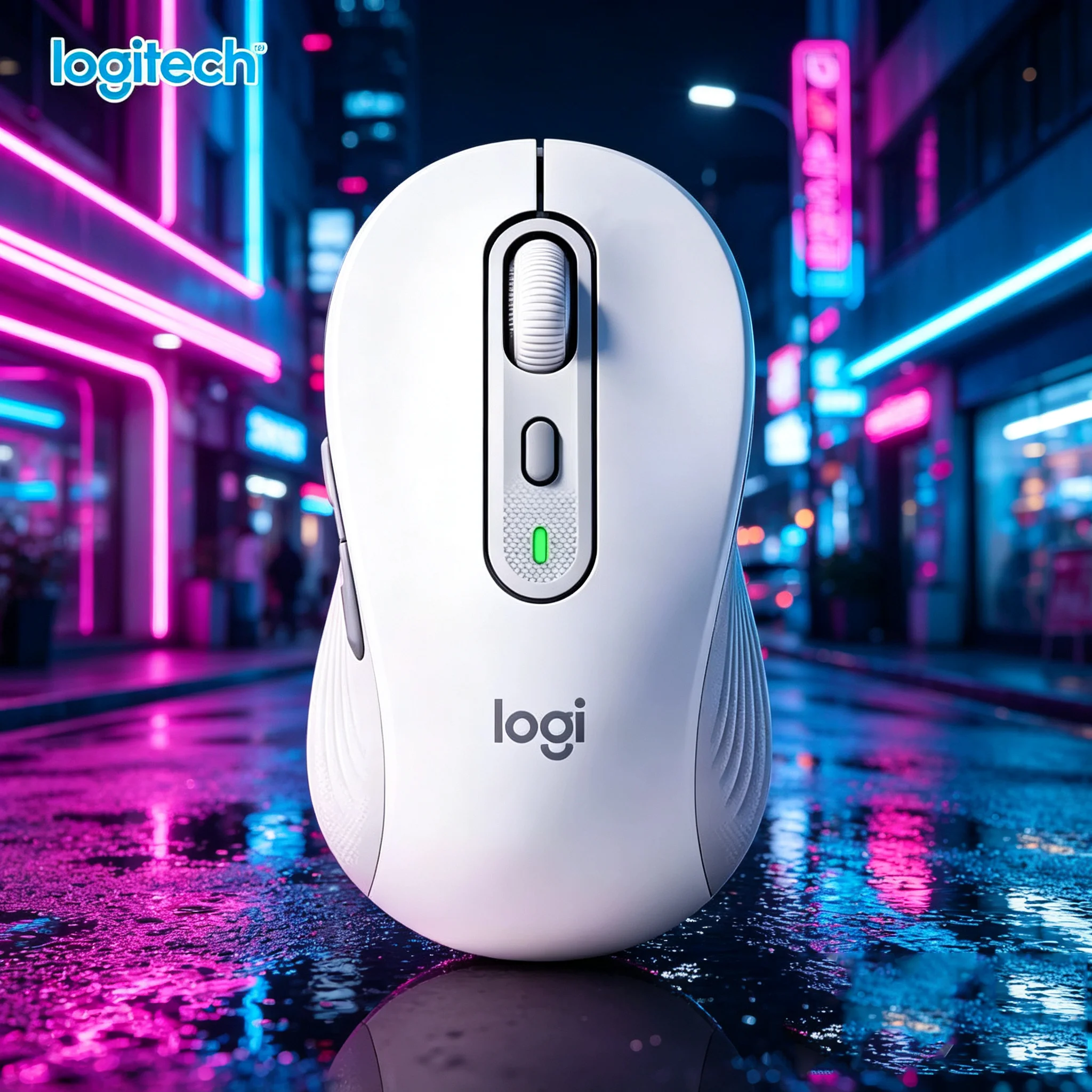 Logitech Signature M750 Wireless Mouse Silent Touch Precise 4000 DPI Tracking Comfort Grip for Home Office PC Mac iPad