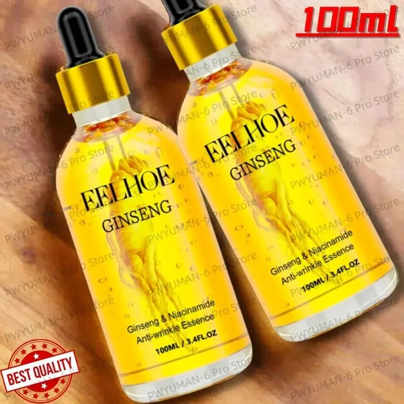 100ml 24k Gold Hyaluronic Acid Nicotinamide Face Serum Anti Aging Facial Lifting Collagen Essence Skin Care Whitening Serum