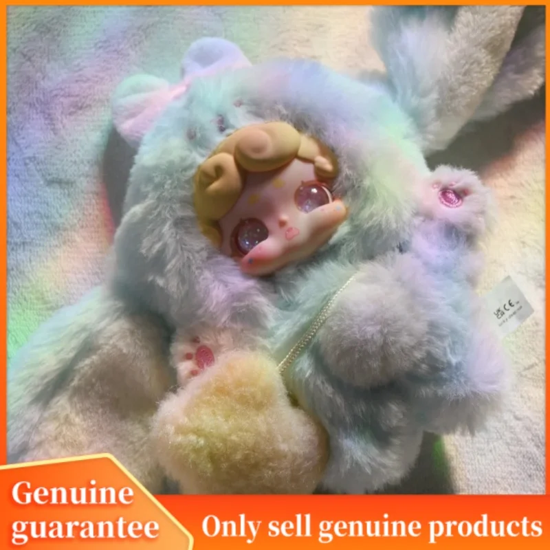 

New Genuine Luckydeernai Good Night Bunny Blind Box Cute Rabbit Plush Doll Mystery Luckydeernai Pendant Girl Birthday Gift Toy