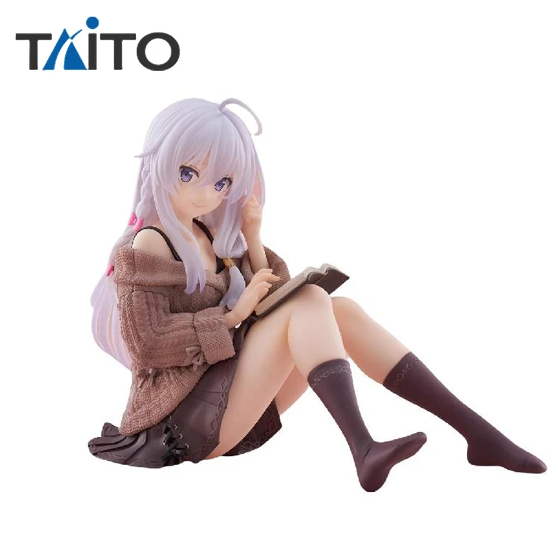 Echte Original TAiTO Die Hexe Reise Elaina Casual Styling Anime Figur Sammeln Modell Puppen Statuette Ornament Geschenke