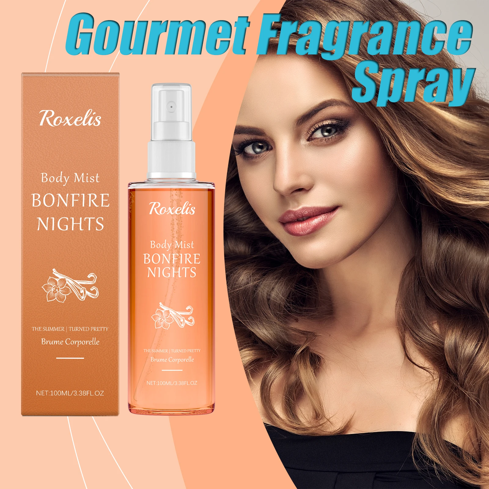 

Long Lasting Pheromone Of Man To Attract Women Deodorant Body Spray Vanilla Caramel Body Fragrance Spray Elegant Charm Perfume