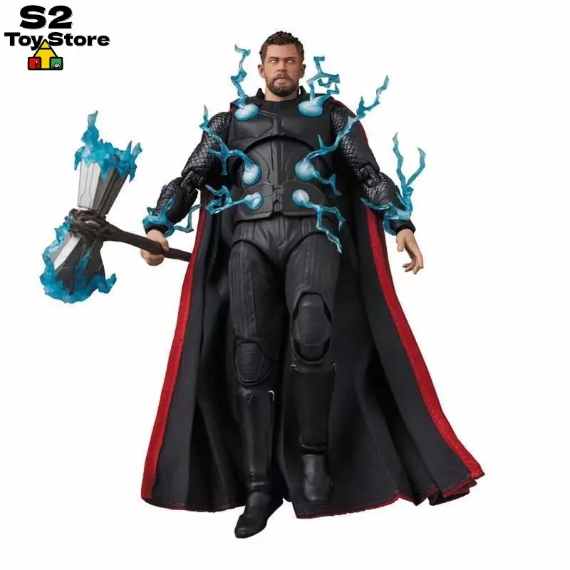 

Шарнирная фигурка Тора от Мстителей 3, позаковая Коллекционная модель с детальной скульптурой Статуя персонажа фильма Marvel
