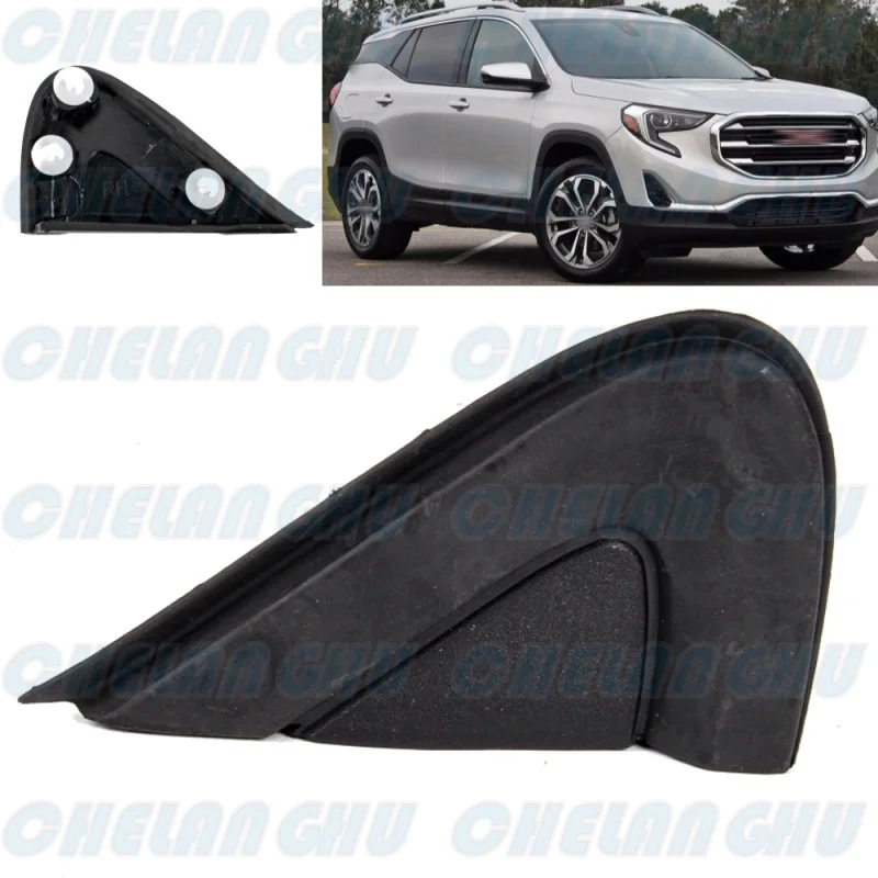 

For GMC Terrain 2018 2019 Right Side Rear Mirror Triangle Trim Panel car accessories 84107337