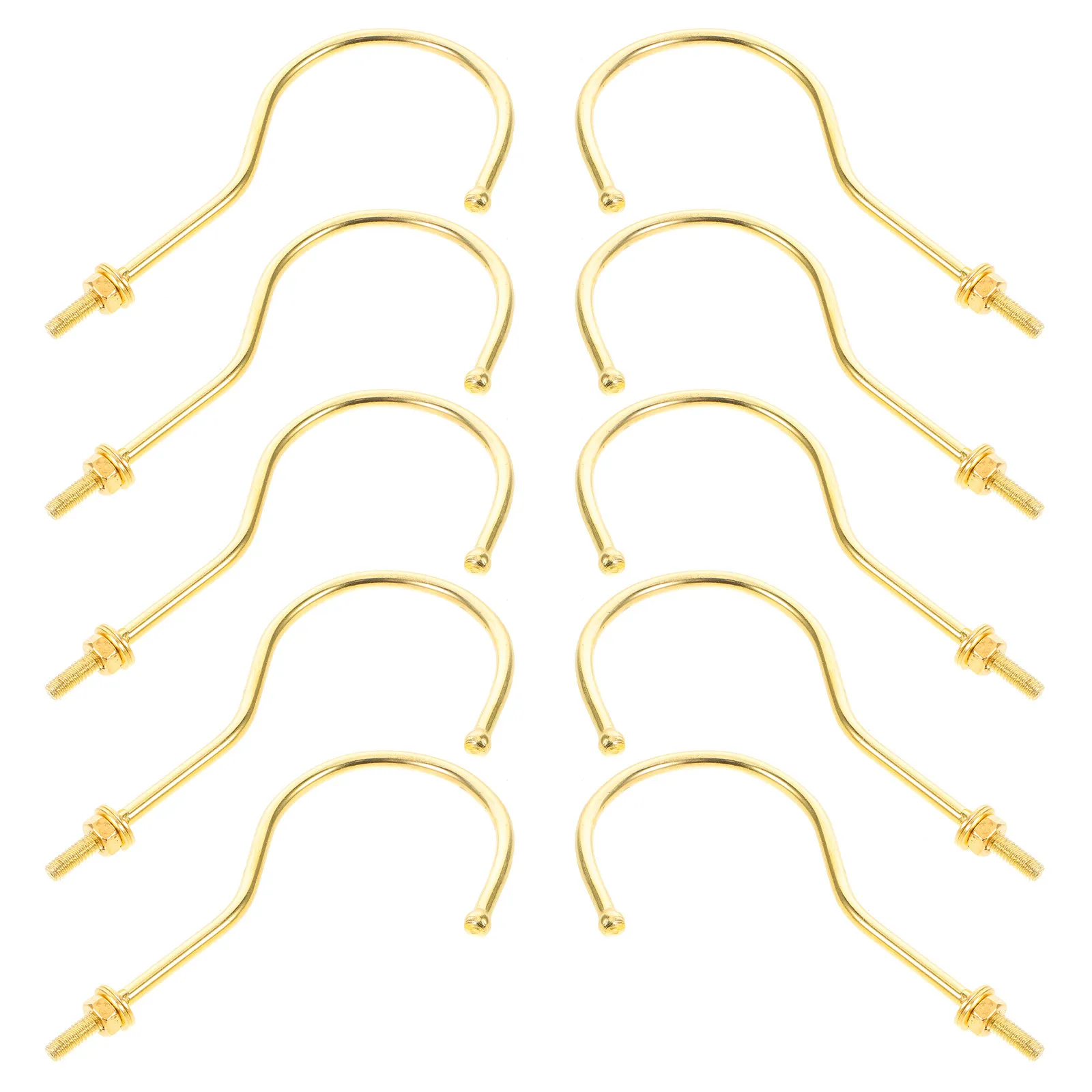 

10 комплектов стильных регулируемых металлических крючков-вешалок для манекенов, для демонстрации одежды на половинных манекенах-торсах, для торговых точек и гардеробных