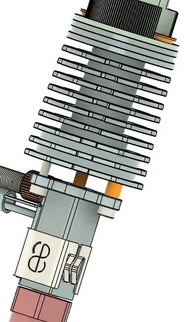 1 Juego de kit de tubo de separación de acero inoxidable de uso general para Hotend