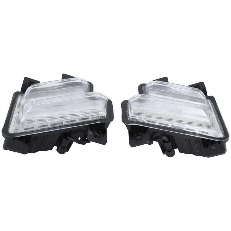 Car Daytime Running Lamp Assembly LED DRL Front Driving Siganl Light For Chery Tiggo 5X/7 2020 Tiggo E 2021 Parts 605000268AA