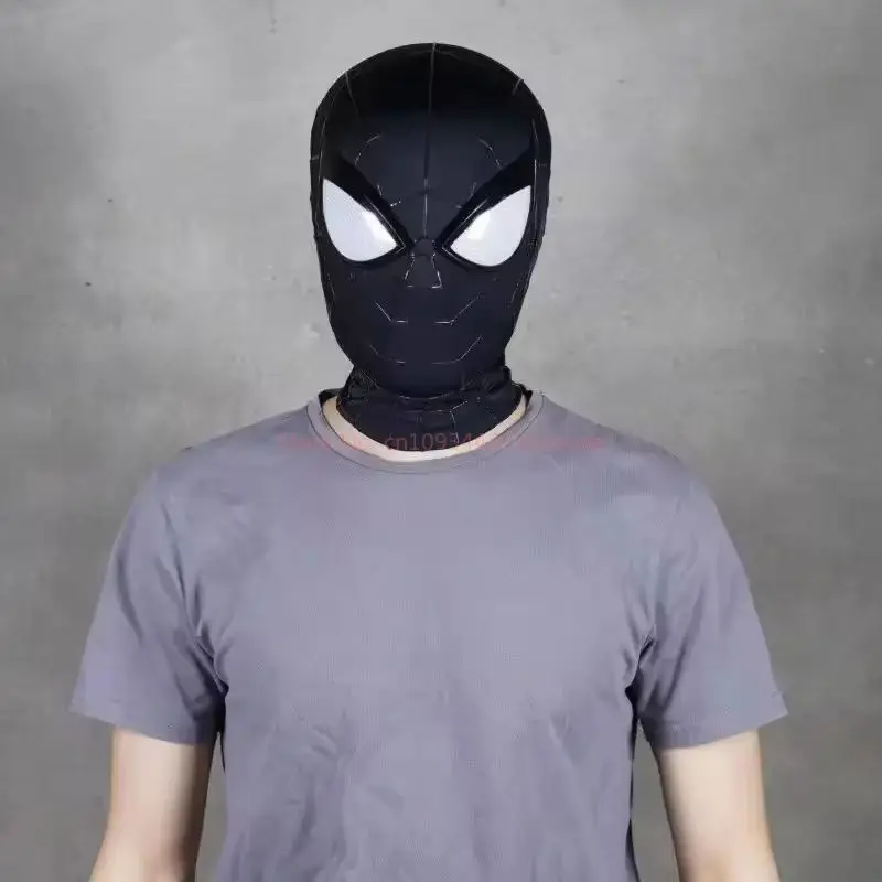Marvel 1:1 3d homem-aranha máscara nova marca com casca facial artesanal homem-aranha traje de halloween máscara crianças presentes legais
