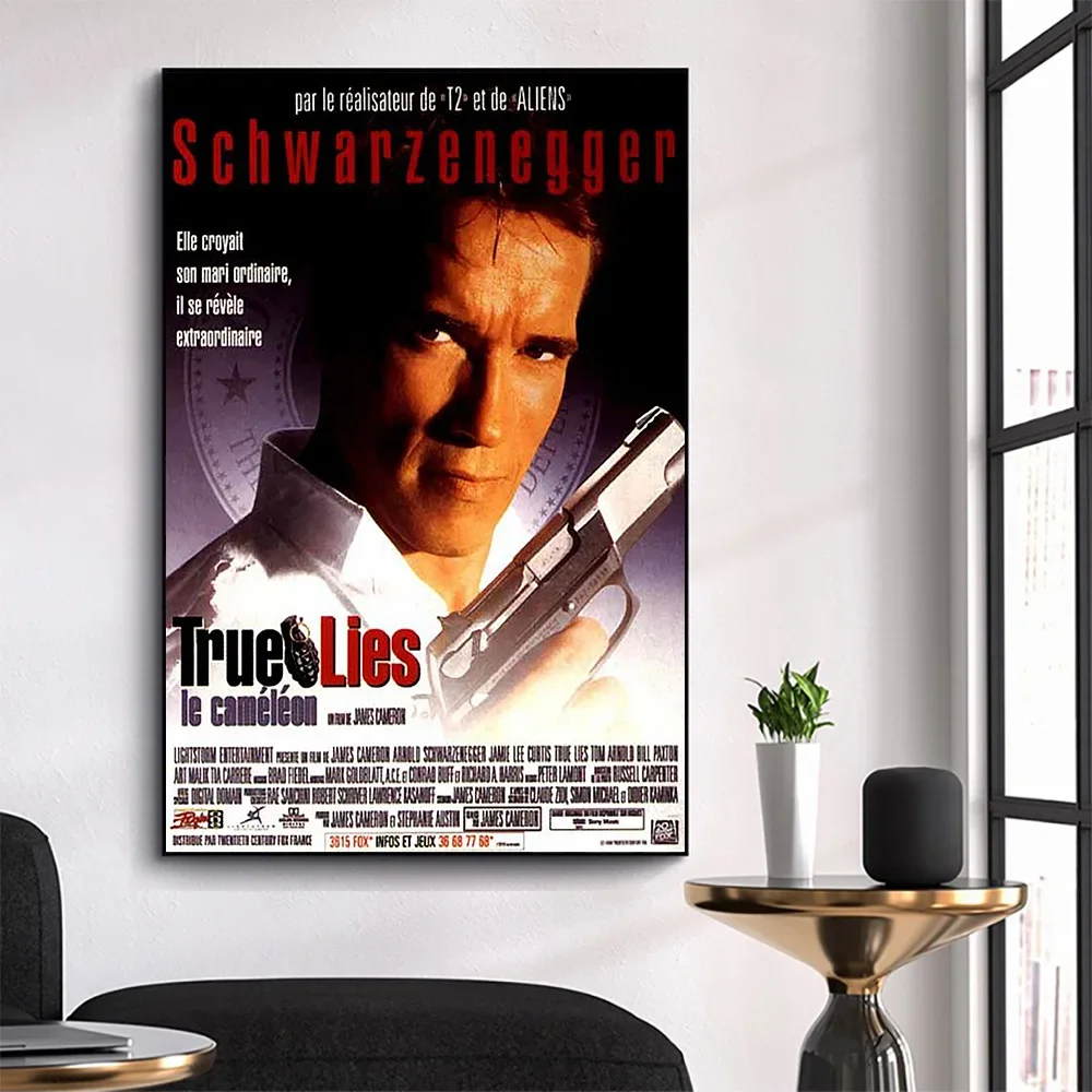 WM3302 True Lies (2) Called Horse Classic Movie HD Silk Fabric Poster Art Decor Indoor Painting Gift