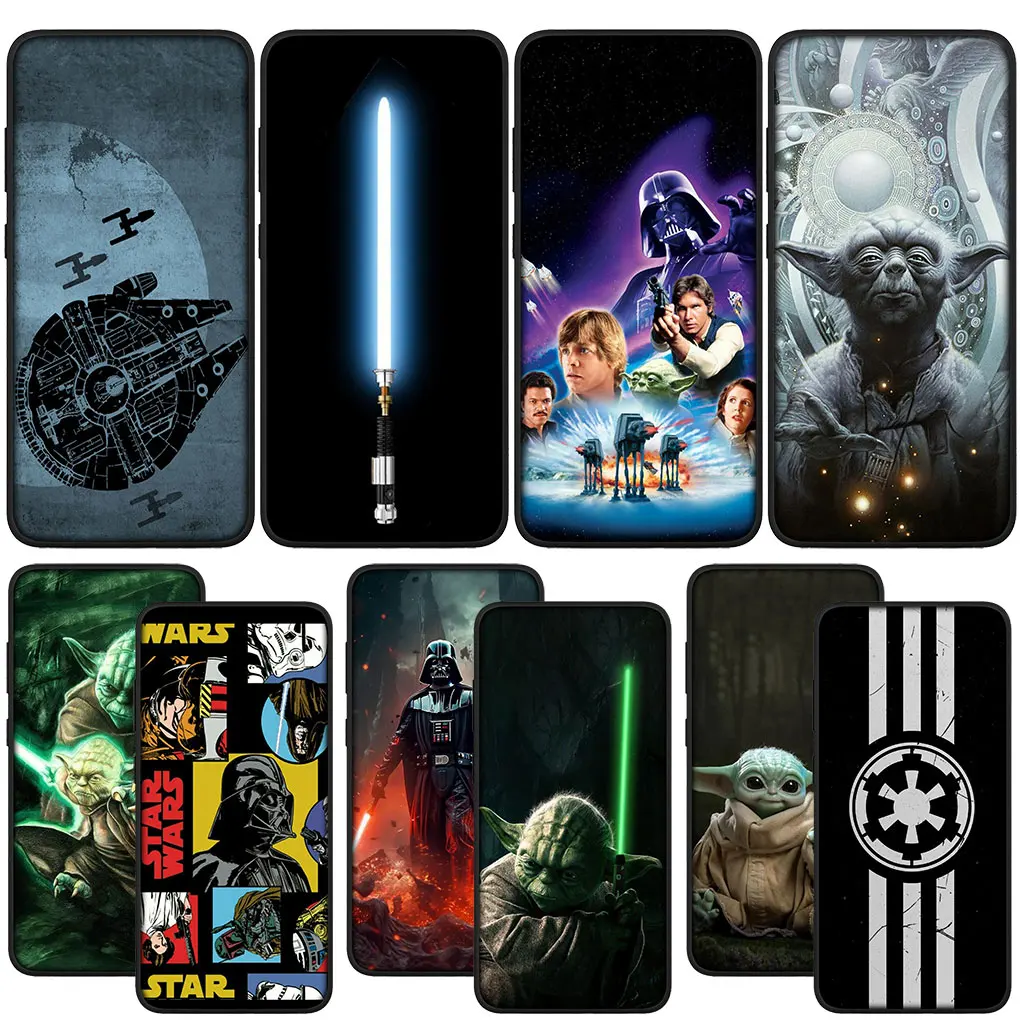 Stars Wars Yoda Logo Soft Phone Cover for Samsung Galaxy S23 S22 Ultra S21 S20 Fe S8 Plus A12 A13 A21S A71 Silicone Case