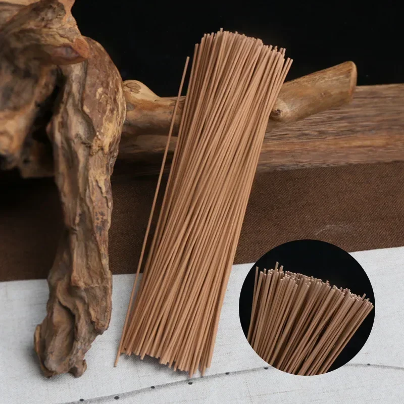 400Sticks Sandalwood Household Indoor Agarwood Wormwood Incense Buddha Incense Meditation Aromatherapy Supplies Incense Stick