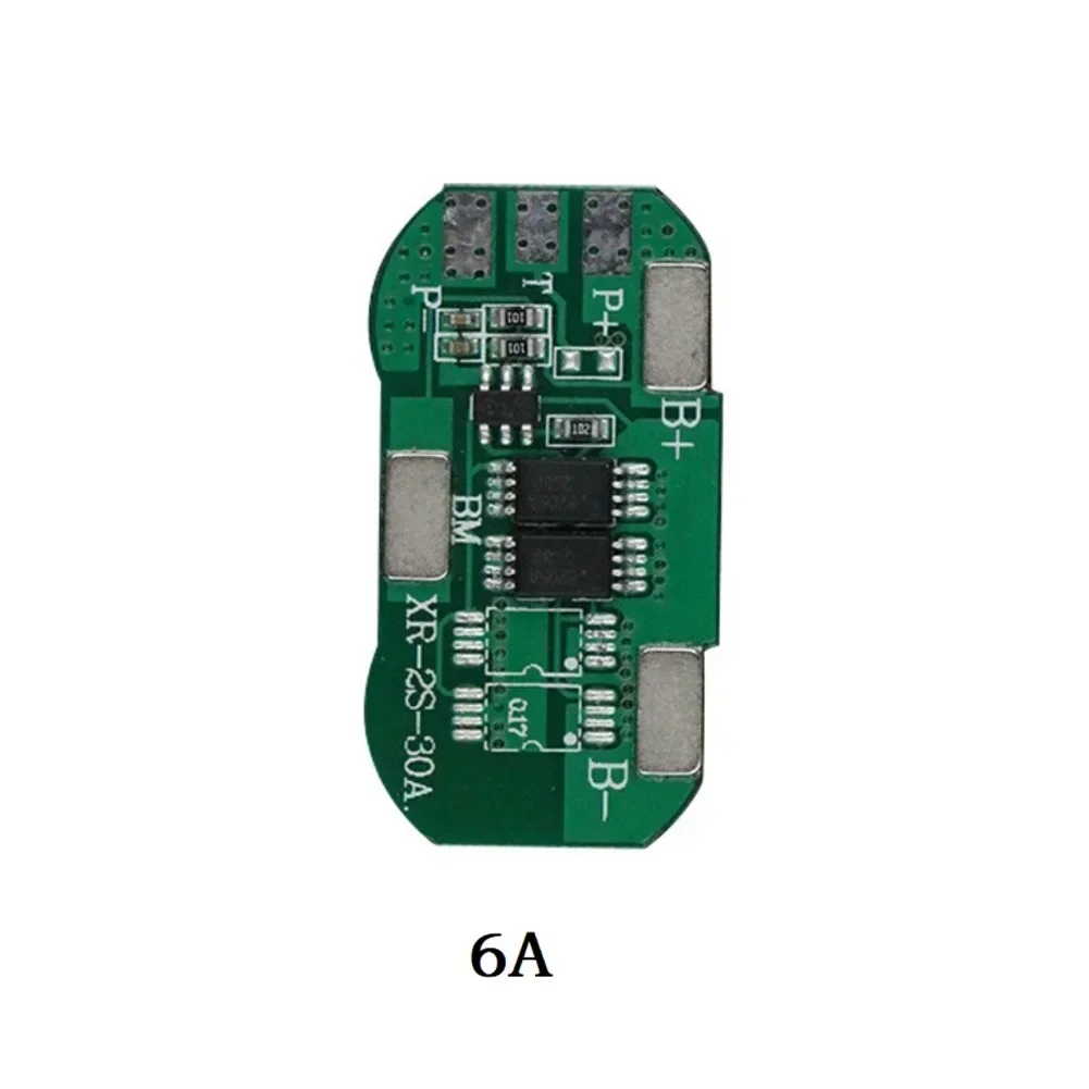 Scheda di protezione della carica della batteria Scheda di protezione 6A 10A 7.4V Accessori Caricatore di ricarica della cella di carica della batteria 2S