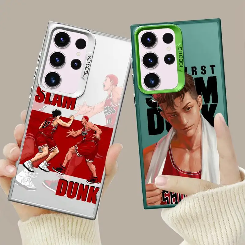 Slams Dunk-k Phone Case for Samsung Galaxy A73 A21s A51 A30 A50 A72 A71 A10 A03 Core A20 A52s A20s A31 A02 TPU Cover