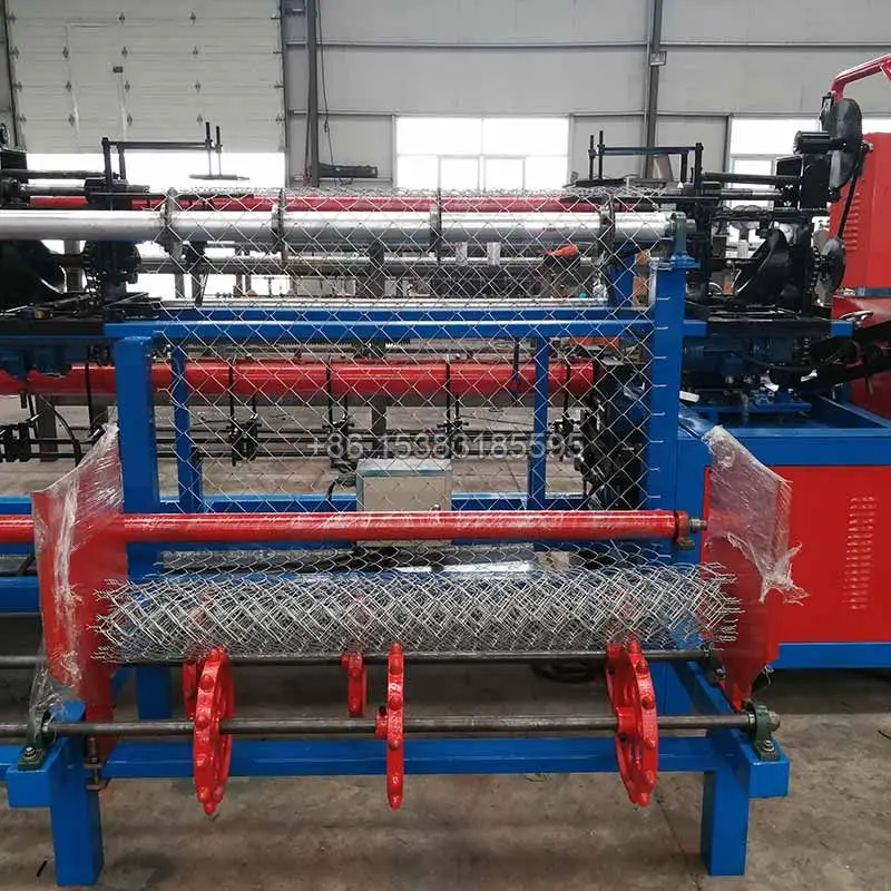 Economical Semi Automatic Chain Link Fence Machine Wire Mesh Making Machines High Performance at Competitive Price