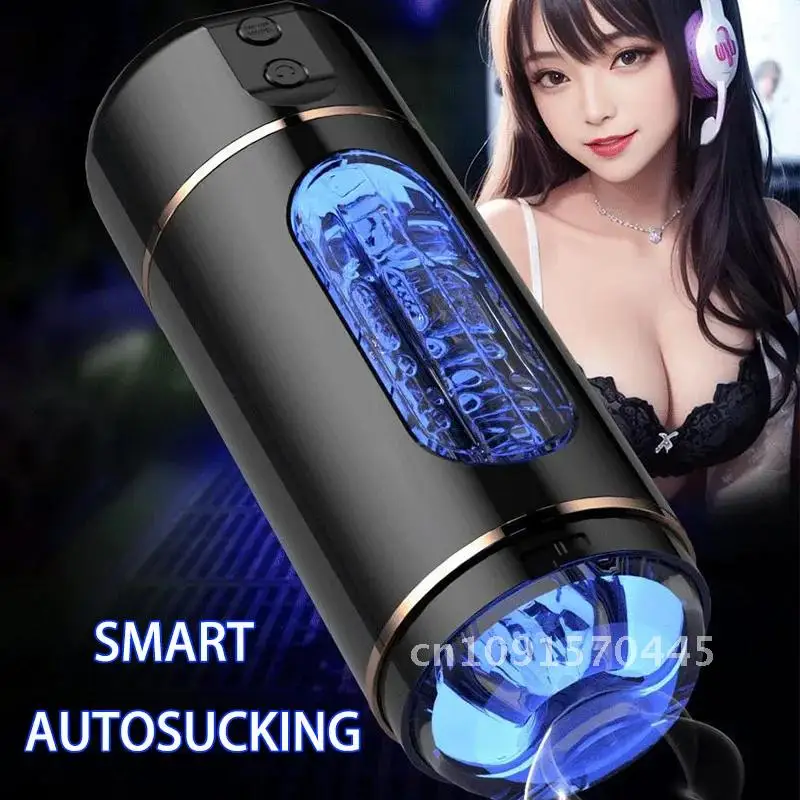 Sex Toy For Man Vagina Masturbator Pocket Pussy Men's Adult Goods Men Masturbation Automatic Masturbator Artificial Vagina