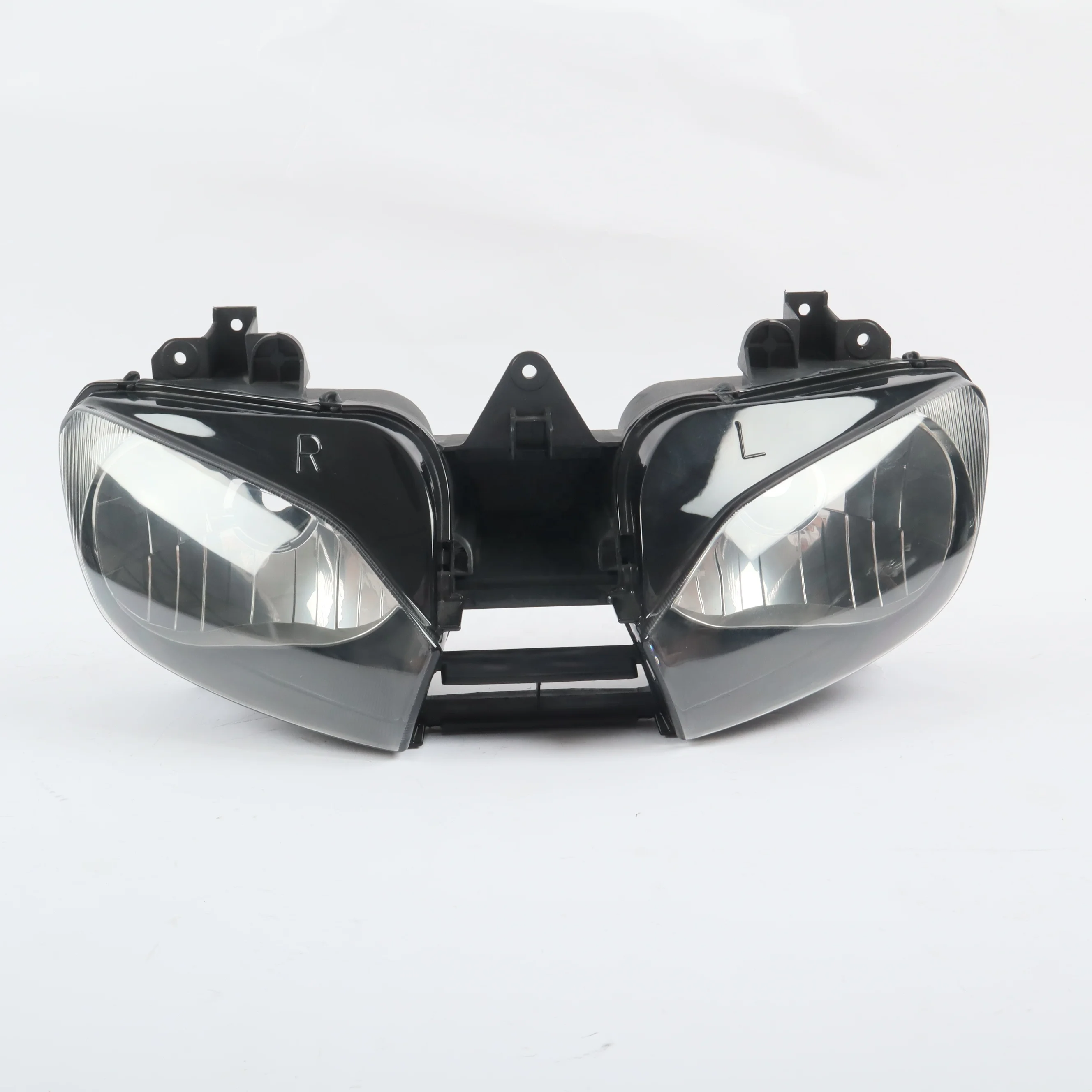 Plastic Racing Motorcycle Parts Clear Head light Assembly For YAMAHA R6 1999 2000 2001 2002