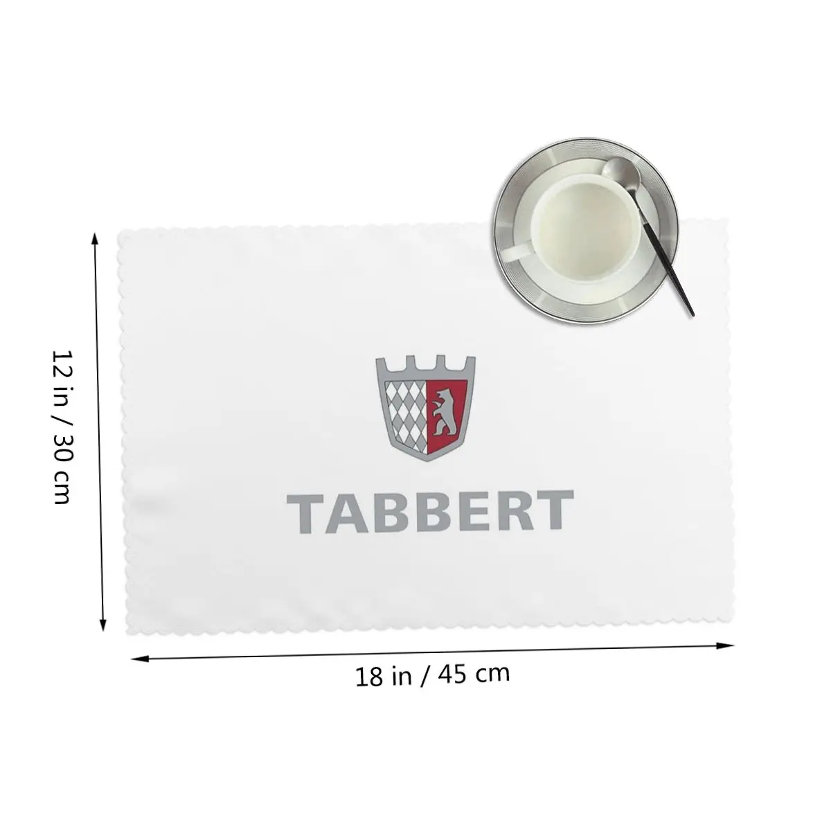 Tabbert Caravan Placemat Non-Slip Heat Resistant Washable Plate Mat For Dining Table Bowl Coaster Home Decor Super Absorbent Mat