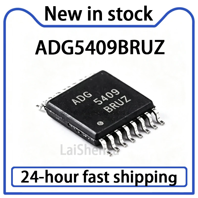2PCS New ADG5409BRUZ ADG5409 Package TSSOP-16 Analog Switch Multiplexing IC Chip