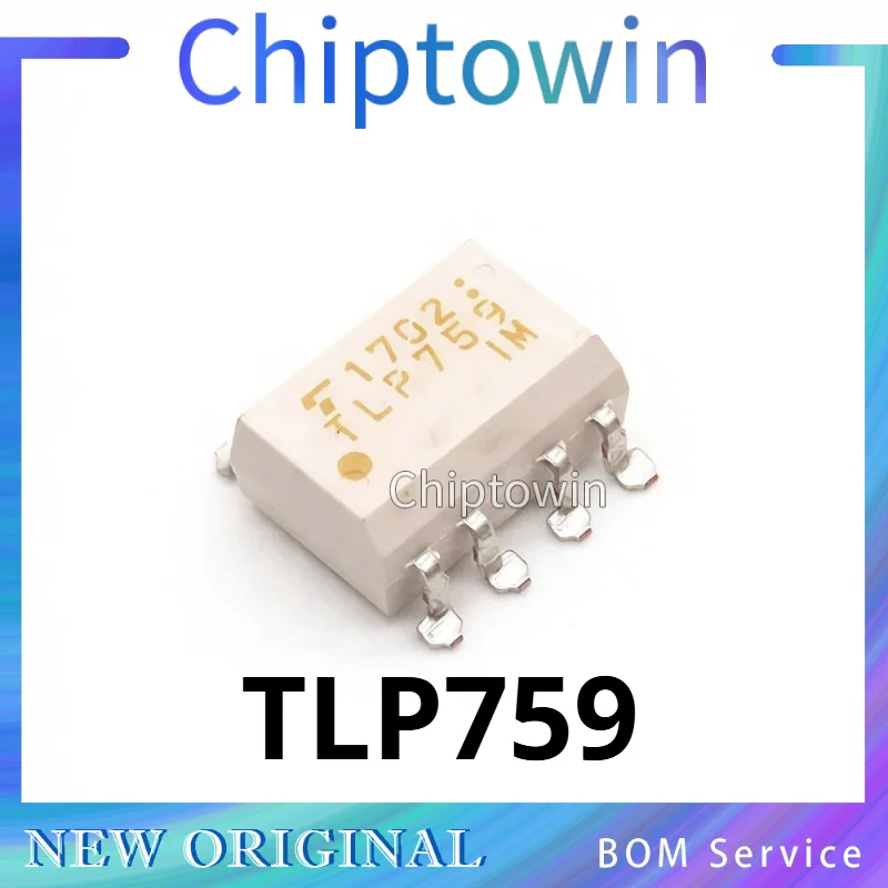 5/50/500 pcs TLP759 TLP759F1 SOP-8 Optocoupler Original In Stock W7