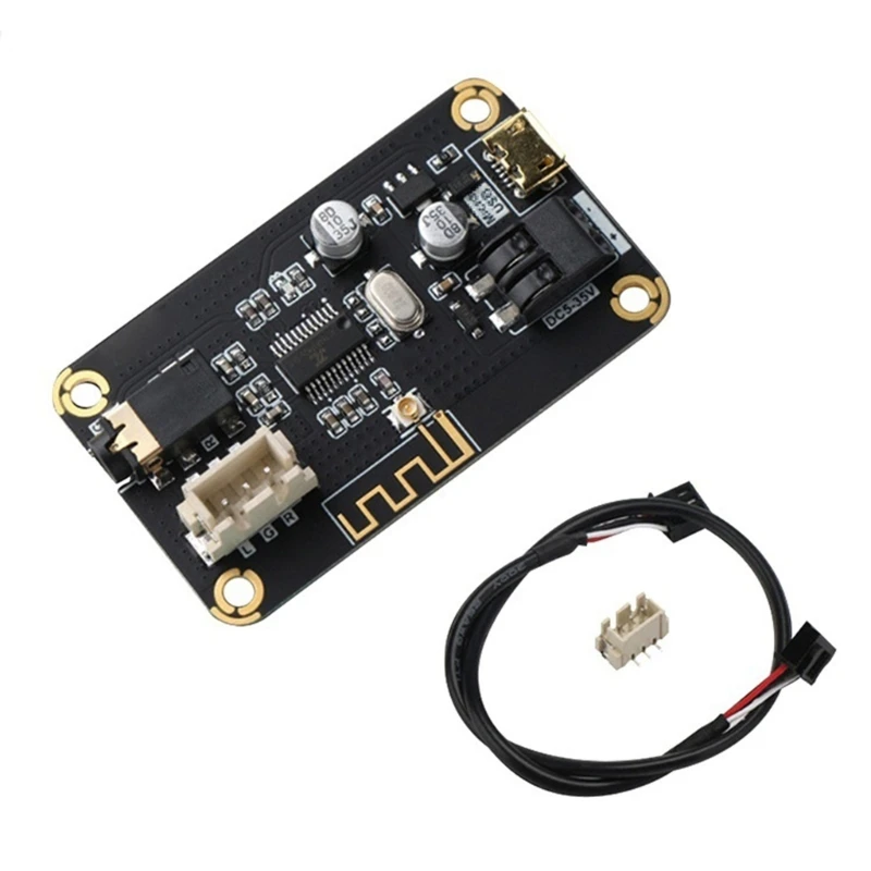 

BT4.2 Auditory Receiver Board, Wireless Module with 5V-35V Voltages for Headphones Car Auditory Receiver Board