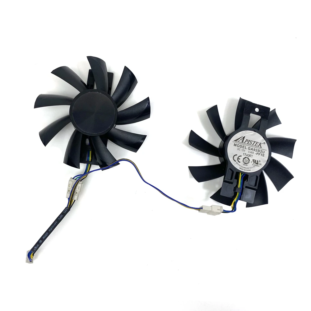 Cooling Fan 85mm 4pin GA92B2U AMD RX5700XT GPU FAN For JIESHUO RX5700XT 8G Video Card Fan