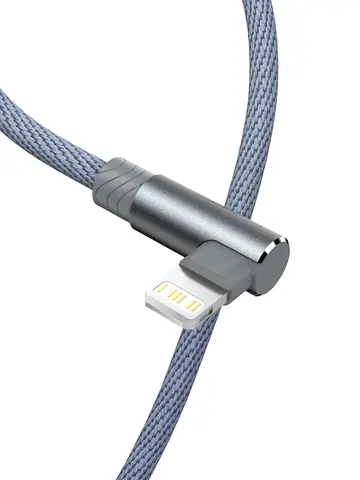 90 Degree USB Charger Cable For iPhone 14 13 12 11 XS Max XR X 8 7 6 Plus SE iPad Origin Mobile Phone Long Wire Data Cord 1/2/3m