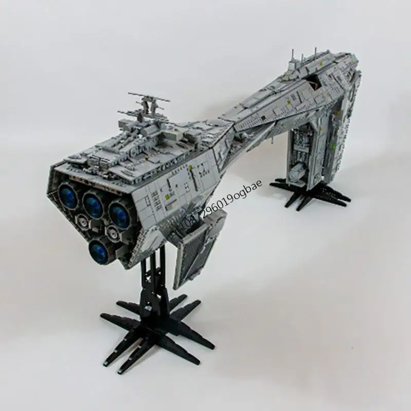 새로운 9037PCS 스타 배틀 영화 MOC 임페링 네뷸론 프리깃 우주선 모델 DIY 창의력 아이디어 어린이 장난감 조립 퍼즐 선물