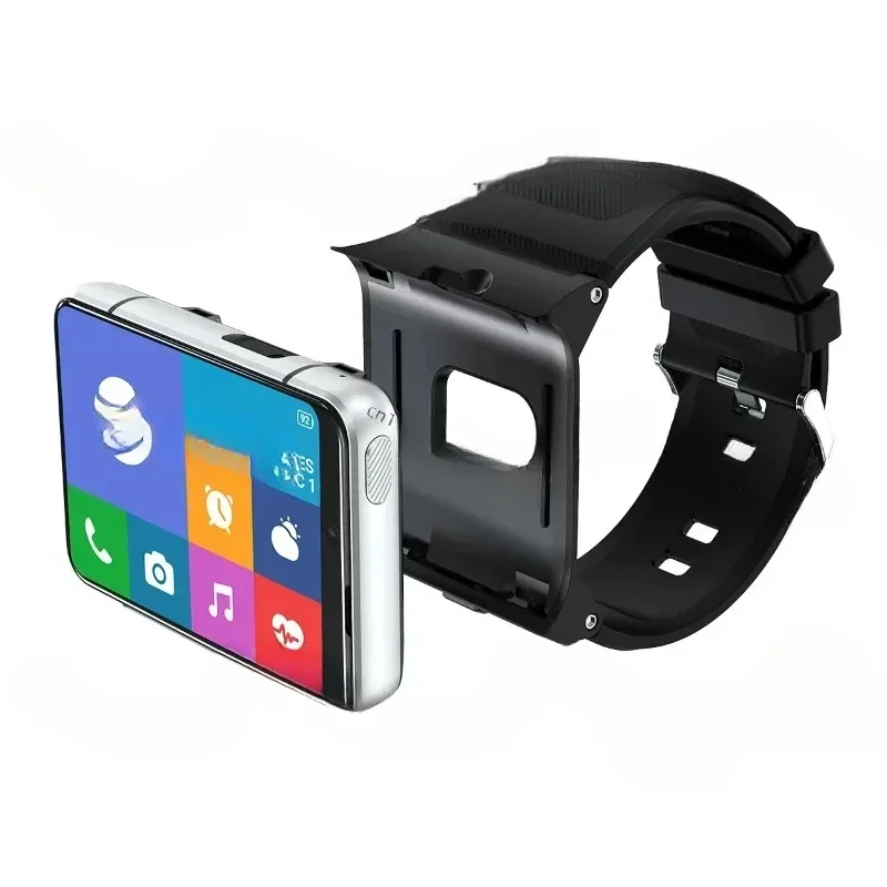 4G 64G watch phone Android men women 2.88camera fitness sports clock SIM card slot GPS Google Store games WiFi 2024