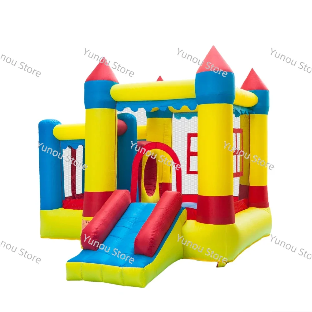 

Inflatable Bounce House Castle, Ball Pit Jumping Castle, Family Backyard Play Castle