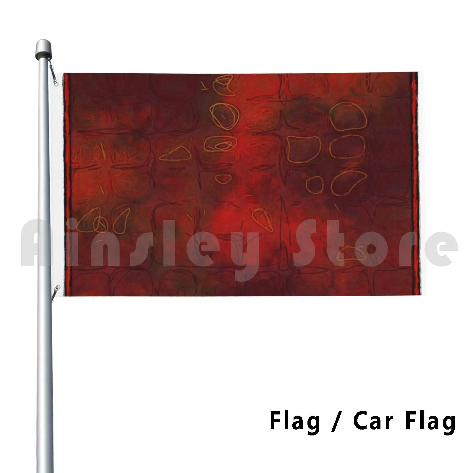 Canto X : Heresy Outdoor Decor Flag Car Flag Inferno Dante Alighieri Canto Fire Punishment Heresy Heretic Burn