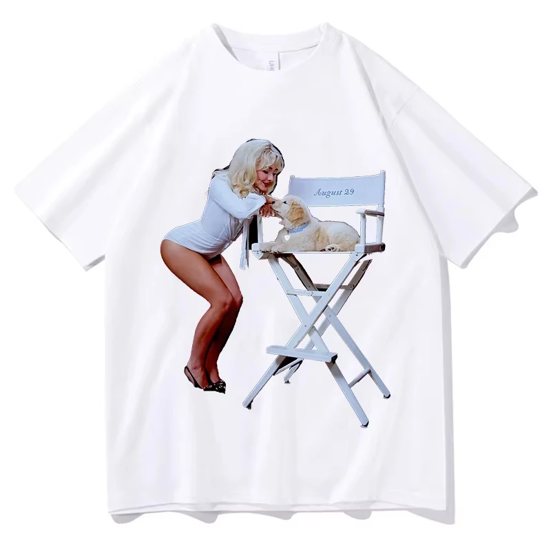 الرجال الملابس للجنسين سابرينا نجار رجل أفضل صديق تي شيرت الملابس القطن قصير الأكمام تي شيرت موضة تي شيرت تقليدي #2