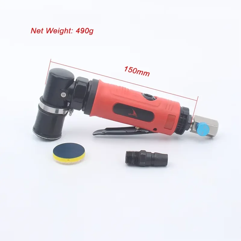 YOUSAILING High Quality 1 Inch Orbital Sander Spot Pneumatic Polishing Machine Tool 90 Degree Point Polisher