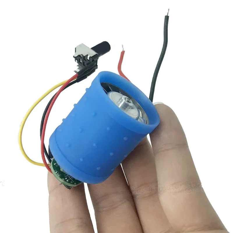 พัดลมไร้แปรงถ่านขนาดเล็ก100000รอบต่อนาทีพัดลมท่ออะลูมิเนียมอัลลอย CNC ปรับความเร็วได้