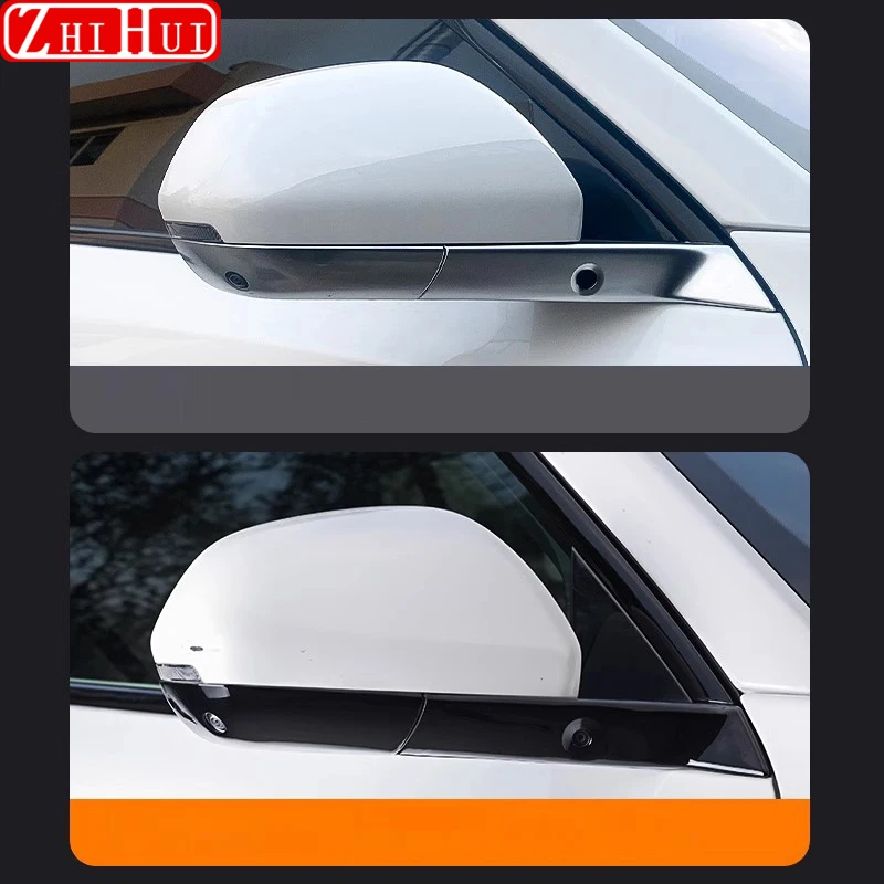 

For Li Lixiang L6 L7 L8 L9 2022-2024 Car Rear View Mirror Bottom Blackening Kit Reverse Mirror Protective Shell Auto Accessories