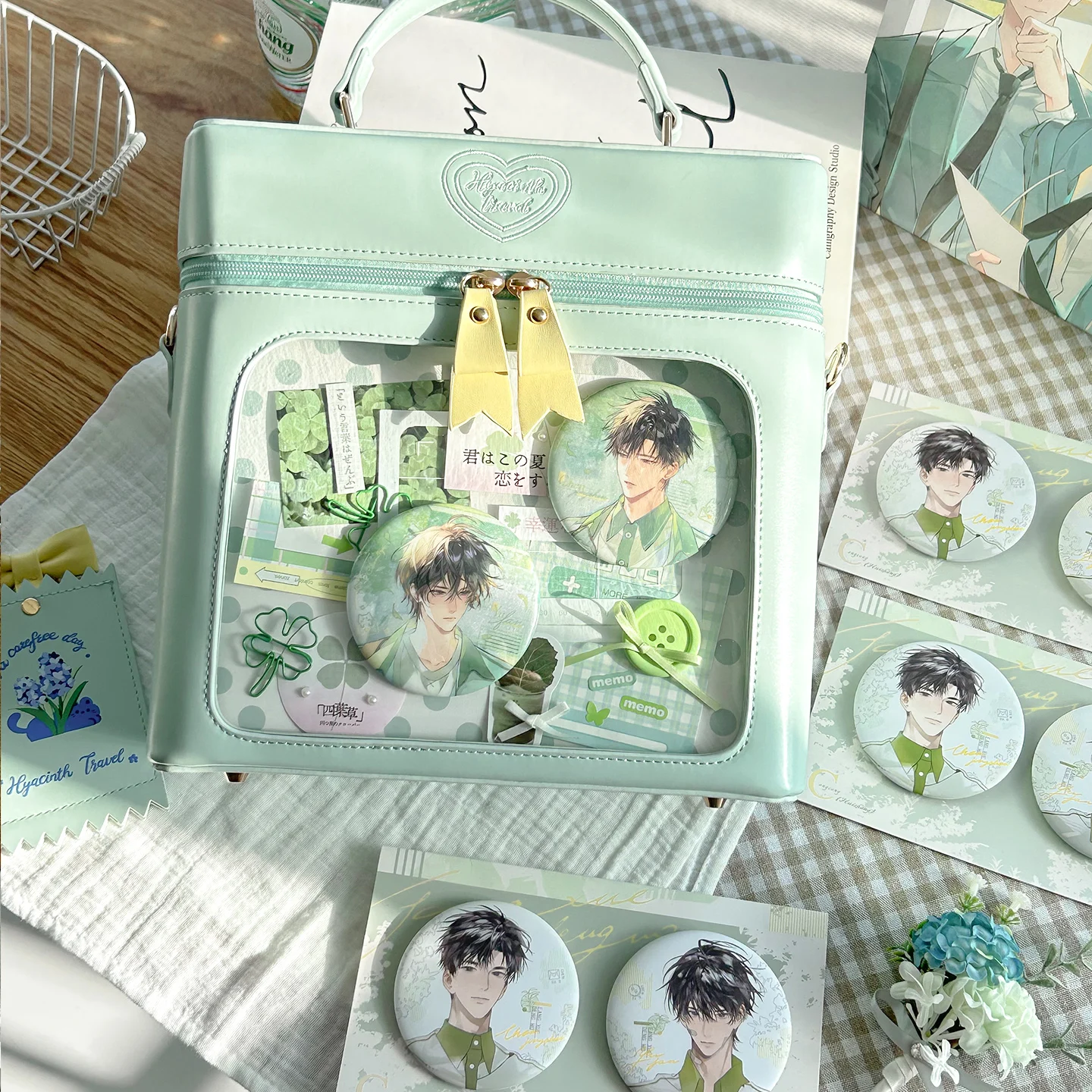 Original Y2k 6 Points Bjd Baby Doll Bag 2025 New Girl's Sweet Fashion Versatile Itabag Student Backpack Shoulders Bag Tote Bag