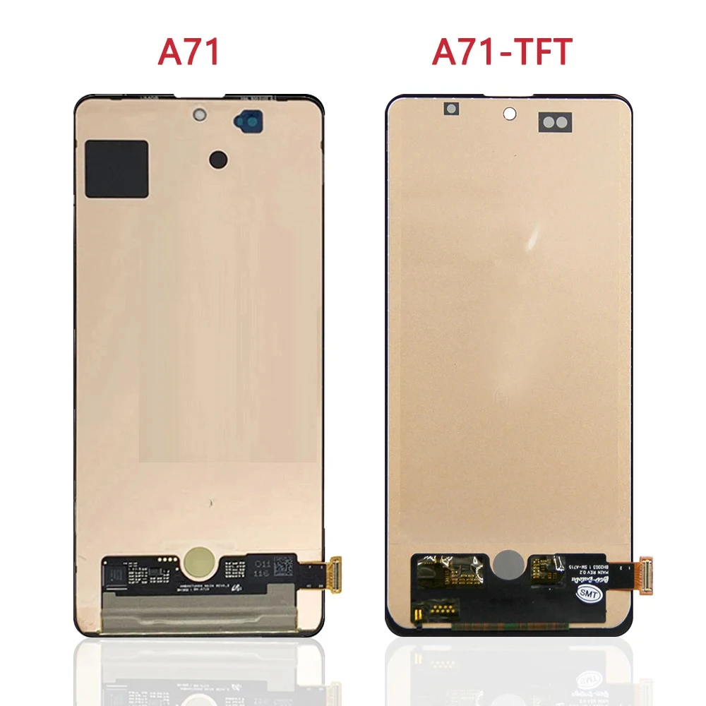 TFT quality 6.4\'\' A71 For Samsung Galaxy A715F A715 A715W A715X LCD Display Touch Screen Digitizer Assembly Replacement Tested