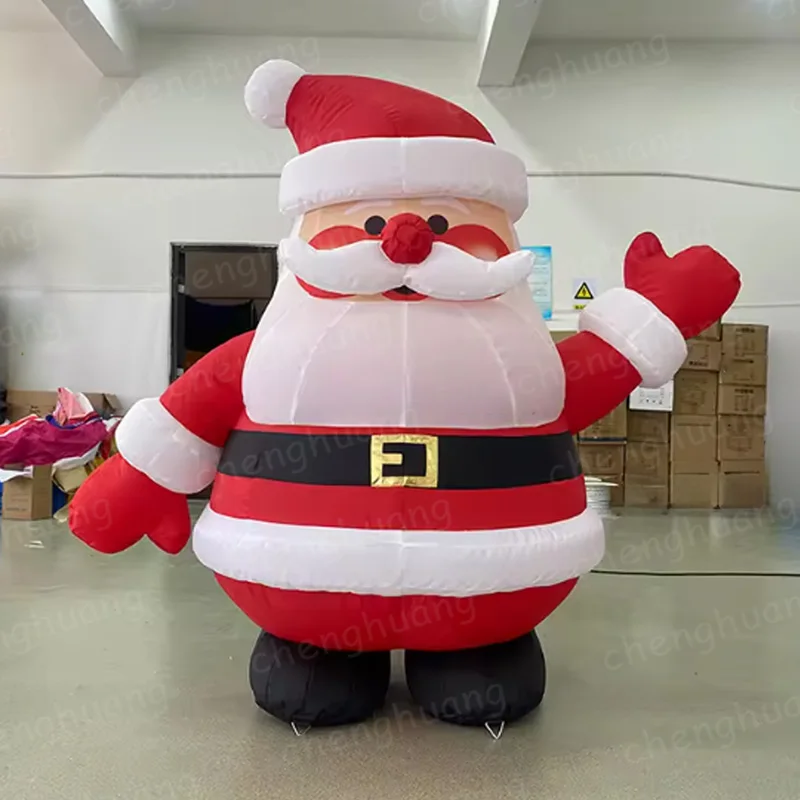 

Inflatable Santa Claus Christmas advertising decorations, outdoor shopping mall and square event promotion and decoration props