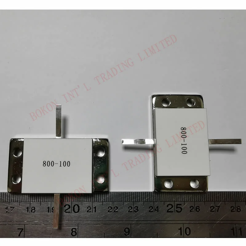 800watts 100ohms RESISTIVE dummy load 800WATT 100OHM 800 WATT 100OHM 800 WATTS 100 OHMS Termination resistor