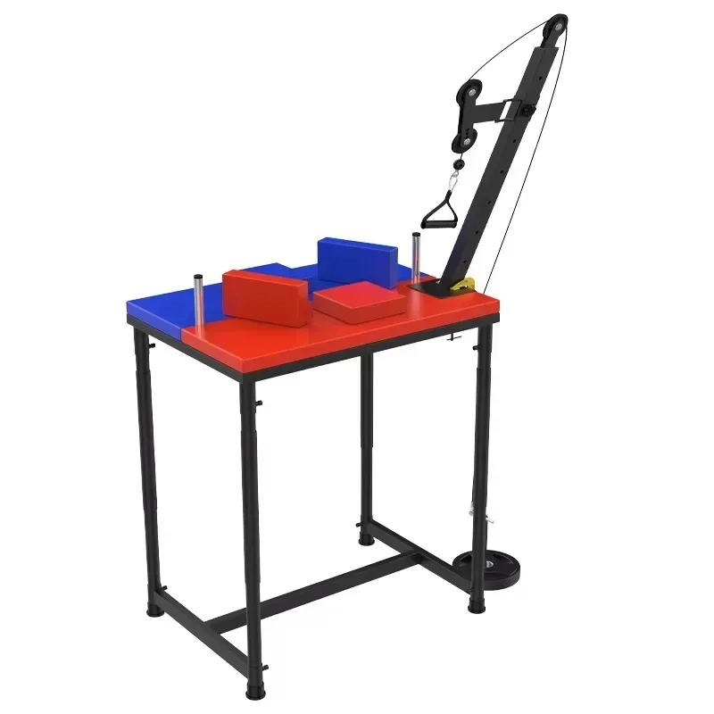 

Professional Strength Training Machine Armwrestling Equipment for Sales Support Plate Standard Arm Wrestling Table With Strap