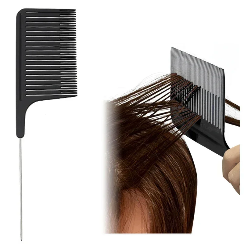 Hairdressing Comb Plastic Pointed-tail Combs Hairs Salon Professional Hair Dye Comb High Temperature Anti-static Hairs Combs 염색빗