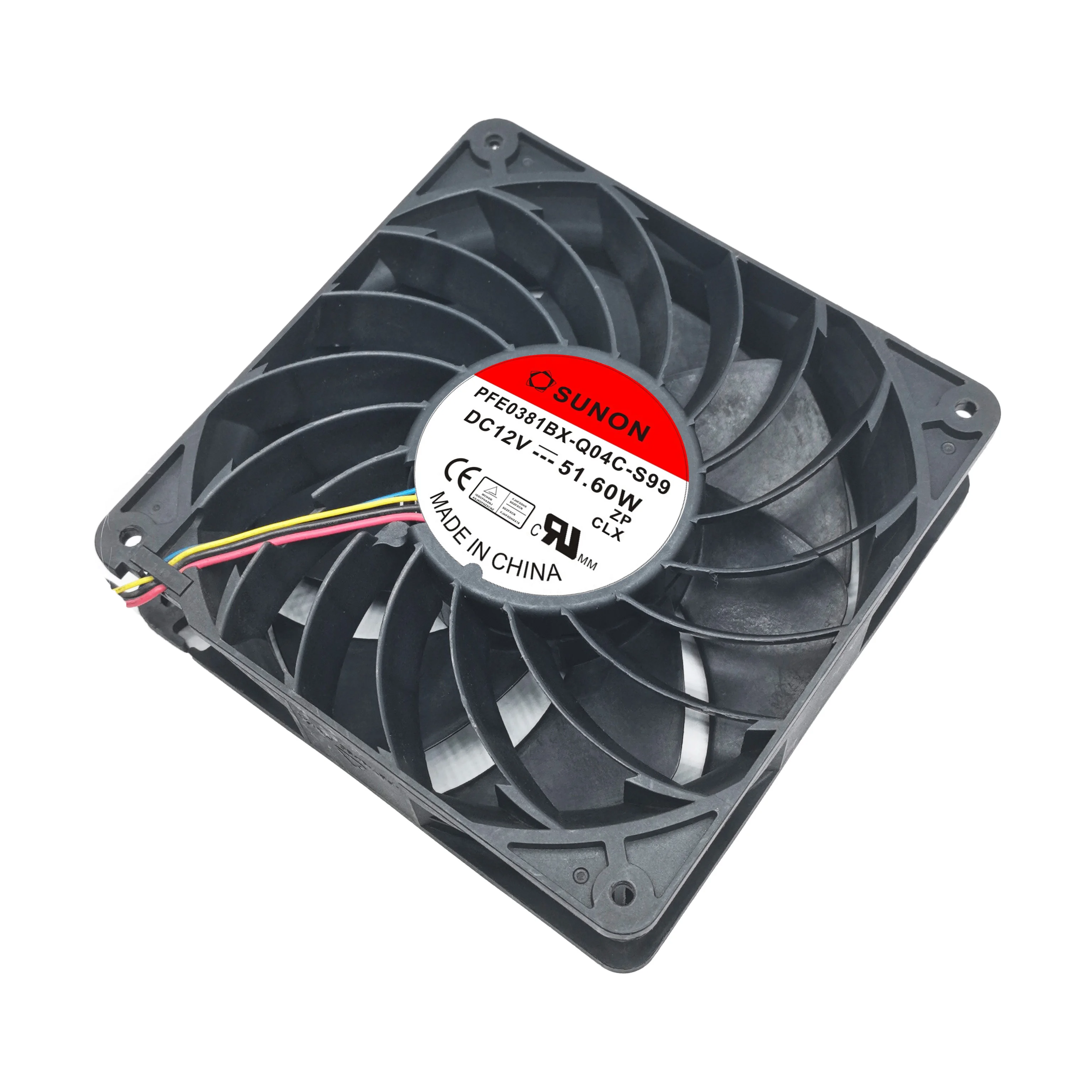 ORIGINAL PFE0381BX-Q04C-S99 12V 51.60W 14038 140*140*38mm KIPAS PENDINGIN RADIATOR BARU