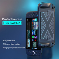 TPU Protective Case with Grip for Nintendo Switch 2 and Accessories NS2 Hard Sleeve Cover