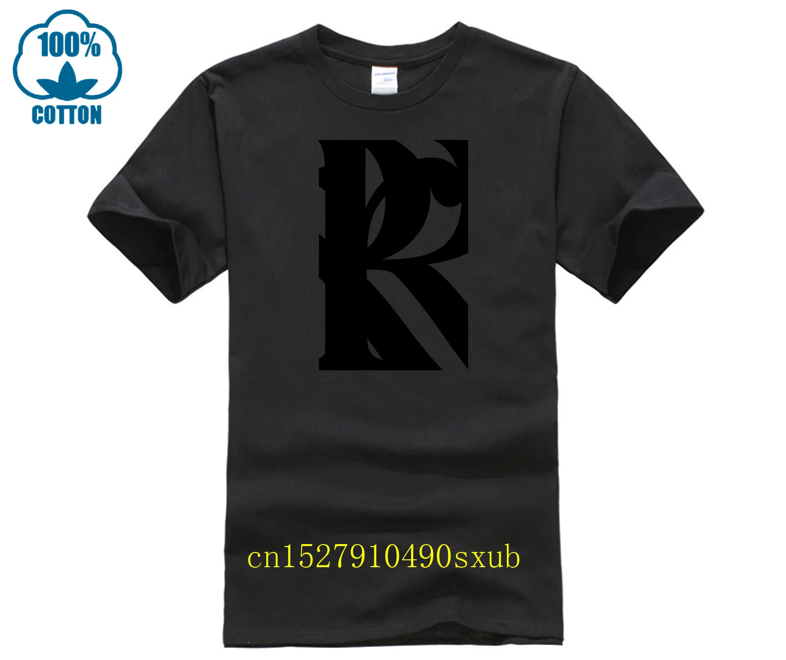 Camisetas baskerville r con letras ocultas