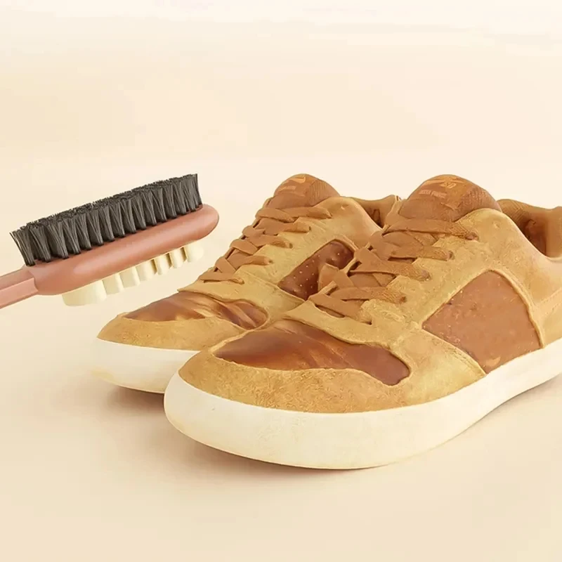 2-seitiger Stiefelreiniger mit langem Griff, Gummi-Radiergummi-Set, Schuhe, Flecken, Staub, Wildleder-Reinigungsbürste, Schuhbürste, Wildleder-Reinigung, Schuhpflege – Detail 8