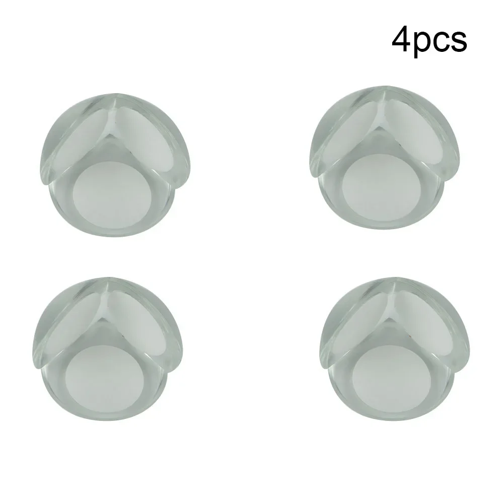 4pc Clear Rubber Furniture Corner Edge Table Guard Protector Baby Safety High-selling Tool Accessories - Detail 1