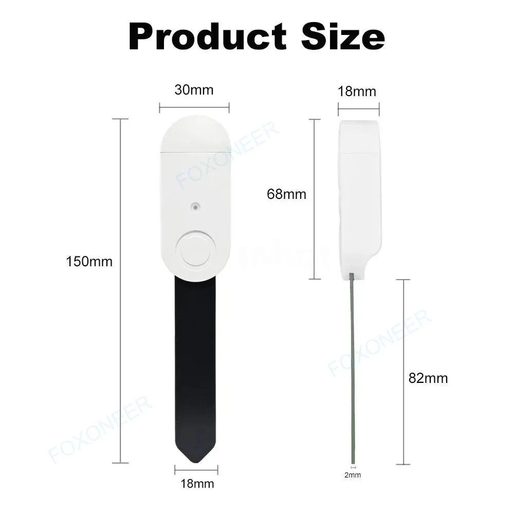 Zigbee 3.0 Smart Soil Tester Luminance Humidity Temperature Moisture Sensor für Gartenpflanzen für Z2M Home Assistant Zigbee2MQTT – Detail 12