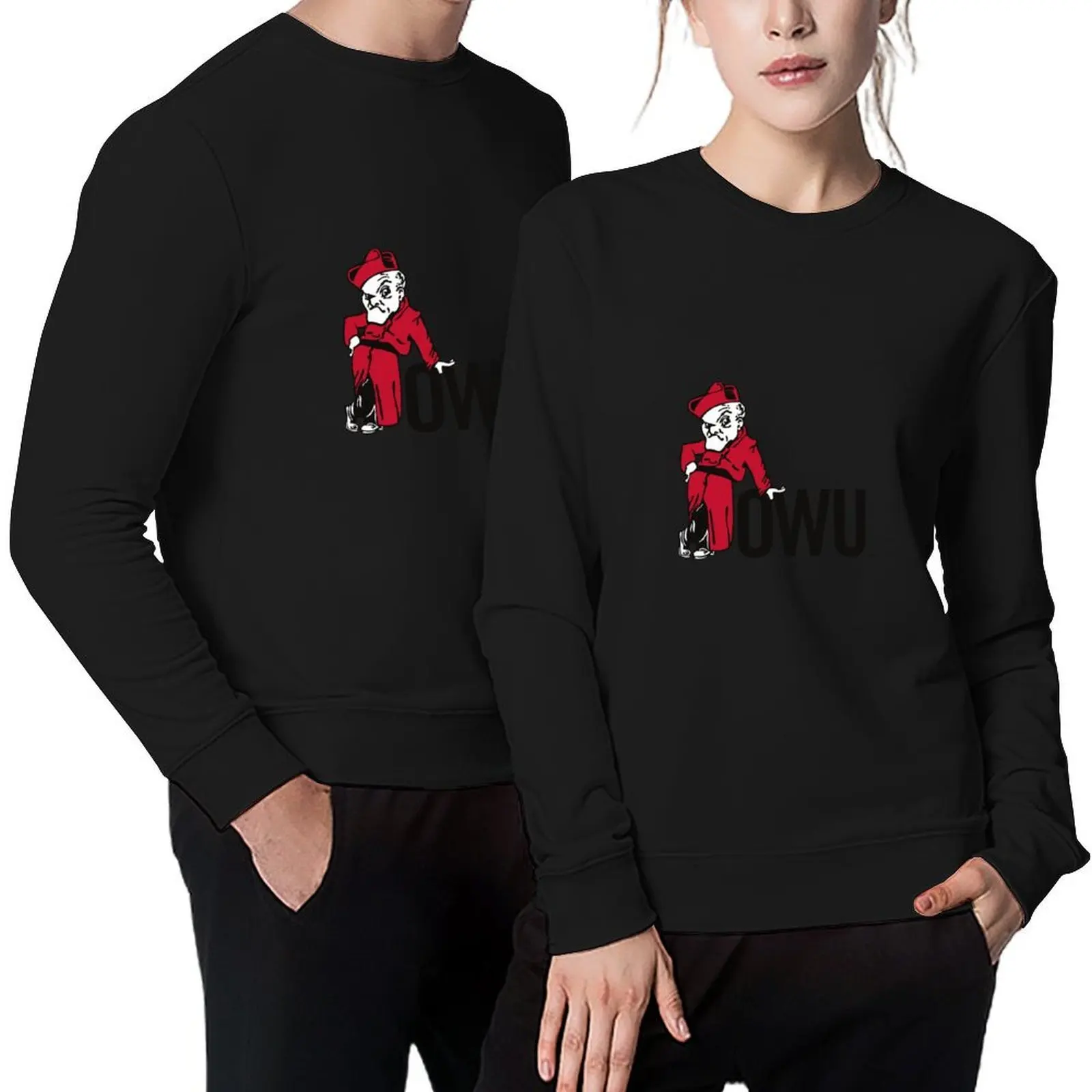 

Ohio Wesleyan University battling bishops Pullover men's sweat-shirt blouse men wear new in hoodies & sweat-shirt
