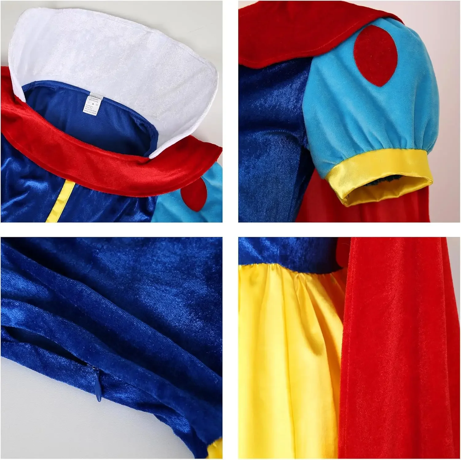 クラシックデラックスロリータコスチュームおとぎ話ドレス役割コスプレ大人のためのプリンセスコスチュームペチコート付きコスプレ衣装